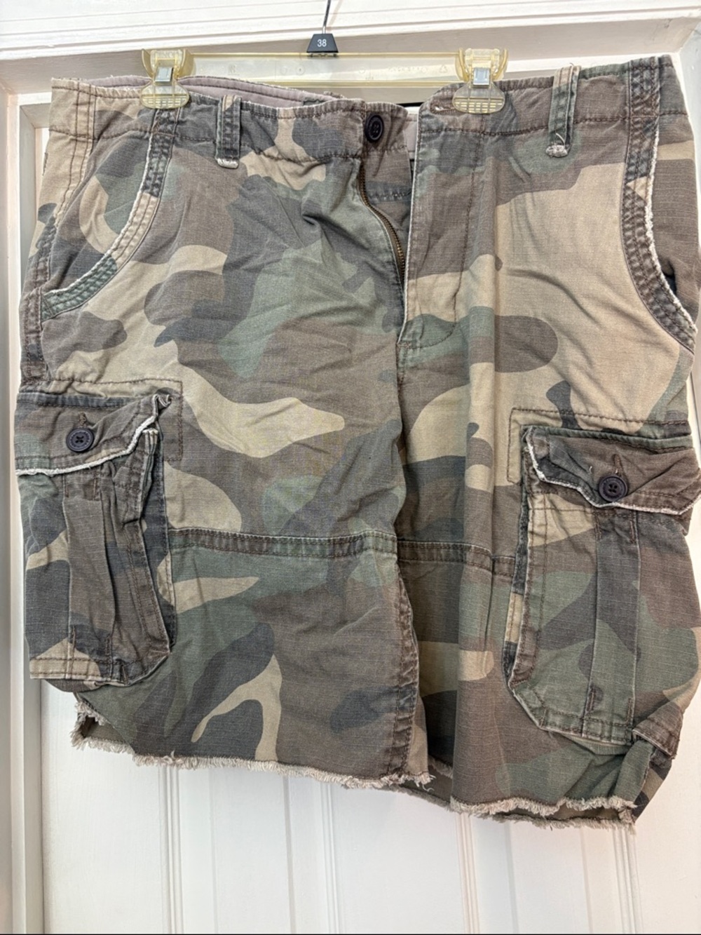 RedHead Men's Camouflage Cargo Shorts - Green/Brown Camo